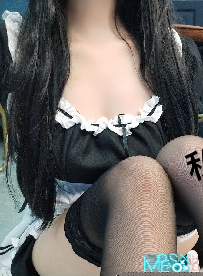 巨乳长腿私人玩物-黑丝女仆 46P1V