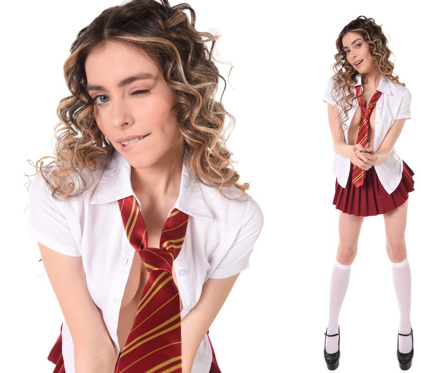 艾莉莎.狐狸的赫敏.格兰杰COS[50P+1V 415MB][百度云/K盘]