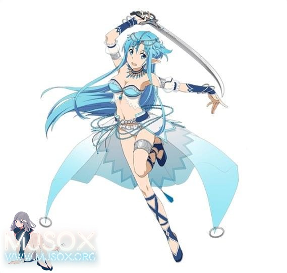 裸露度90％！《刀剑神域》手游舞娘图公布