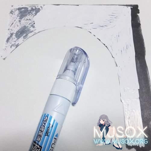 作画偷懒神技 原来修正液还能这么用