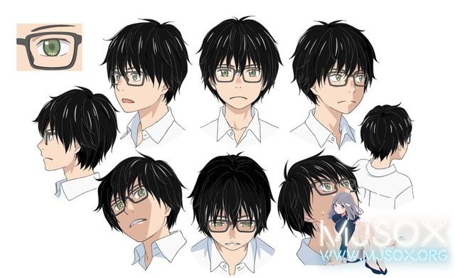 官方公布TV动画《三月的狮子》人设图